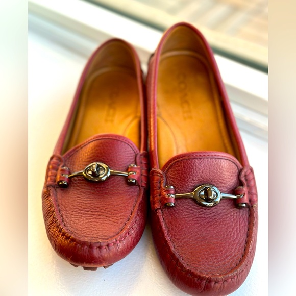 Burgundy Coach Loafer - Picture 1 of 6